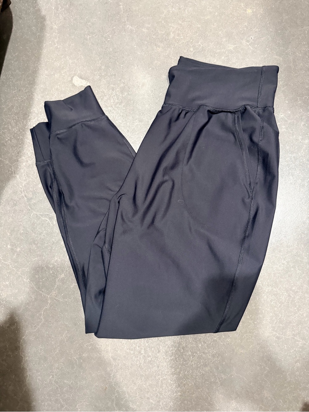 Old Navy High-Waisted Joggers in Black Coffee and Savanna Grass